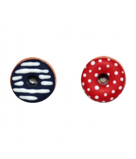 Σκουλαρίκια donuts,...