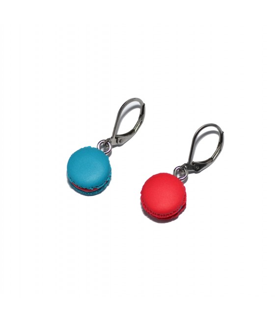Σκουλαρίκια mini macaron