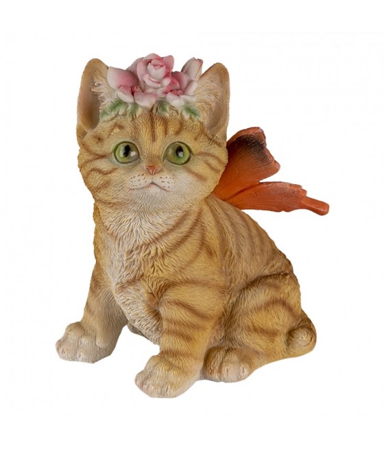 Γατάκι Tζίντζερ (Ginger) με φτερά πεταλούδας