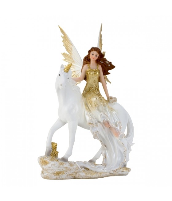 Νεράιδα Χρυσή Με Πήγασο