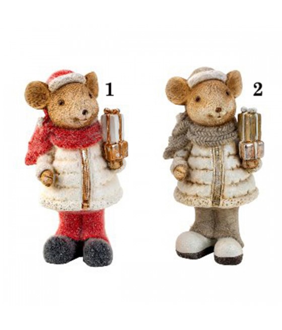 Διακοσμητικό Ποντικάκι με δώρο