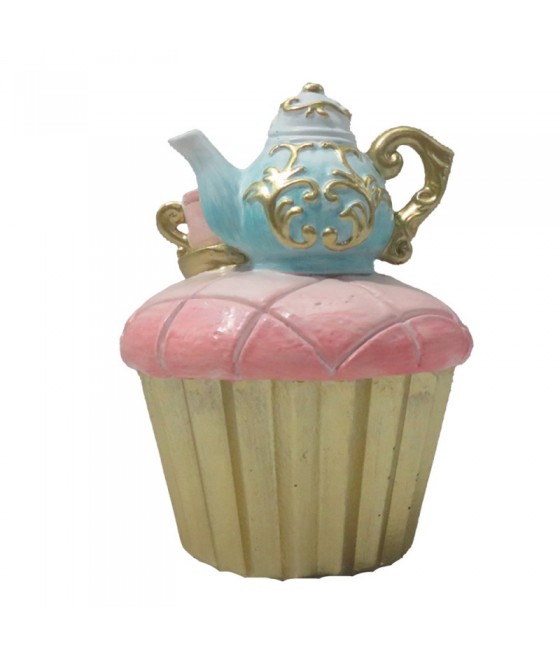 Cupcake με τσαγιέρα