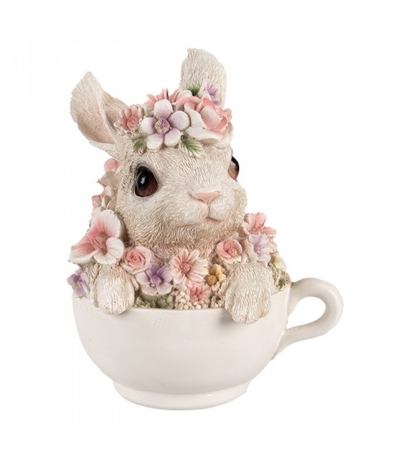 Λαγουδάκι με λουλούδια,...