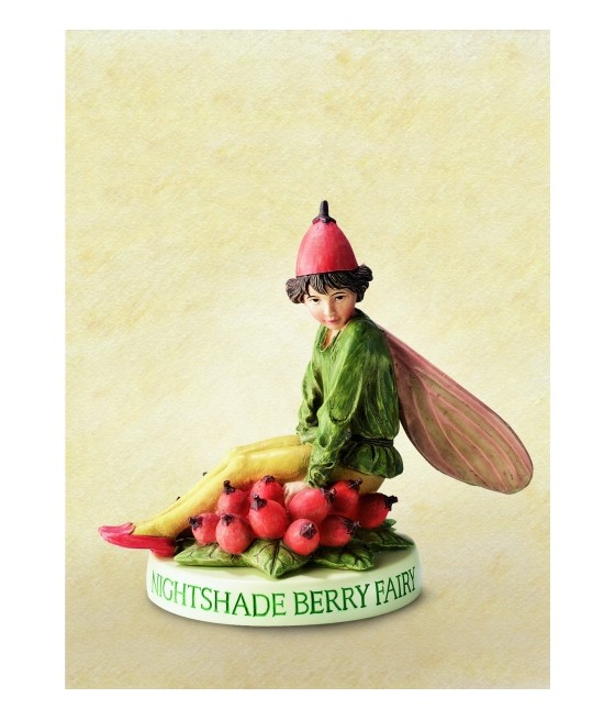 Νεράιδα Nightshade Berry, καθιστή