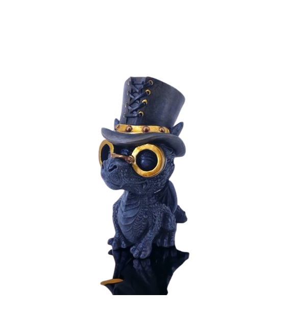 Δράκος Steampunk με καπέλο...