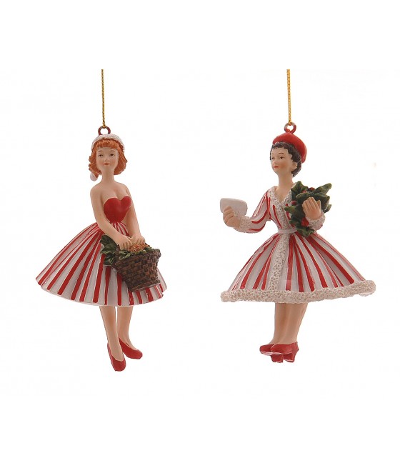 Κυρία με φόρεμα, κρεμαστό...